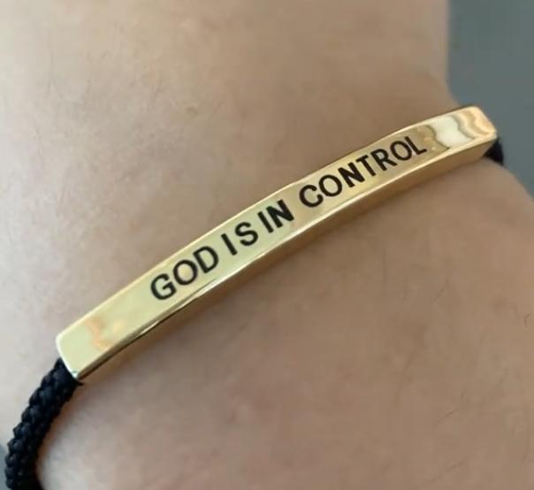 God Is In Control Bracelet