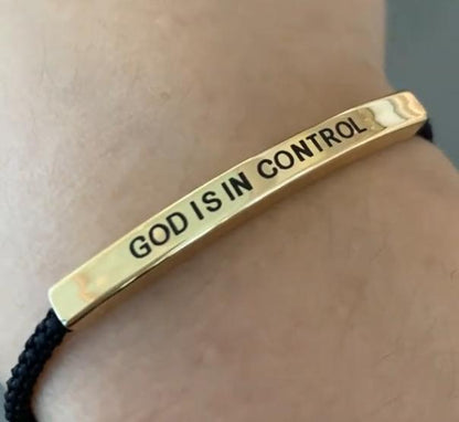 God Is In Control Bracelet
